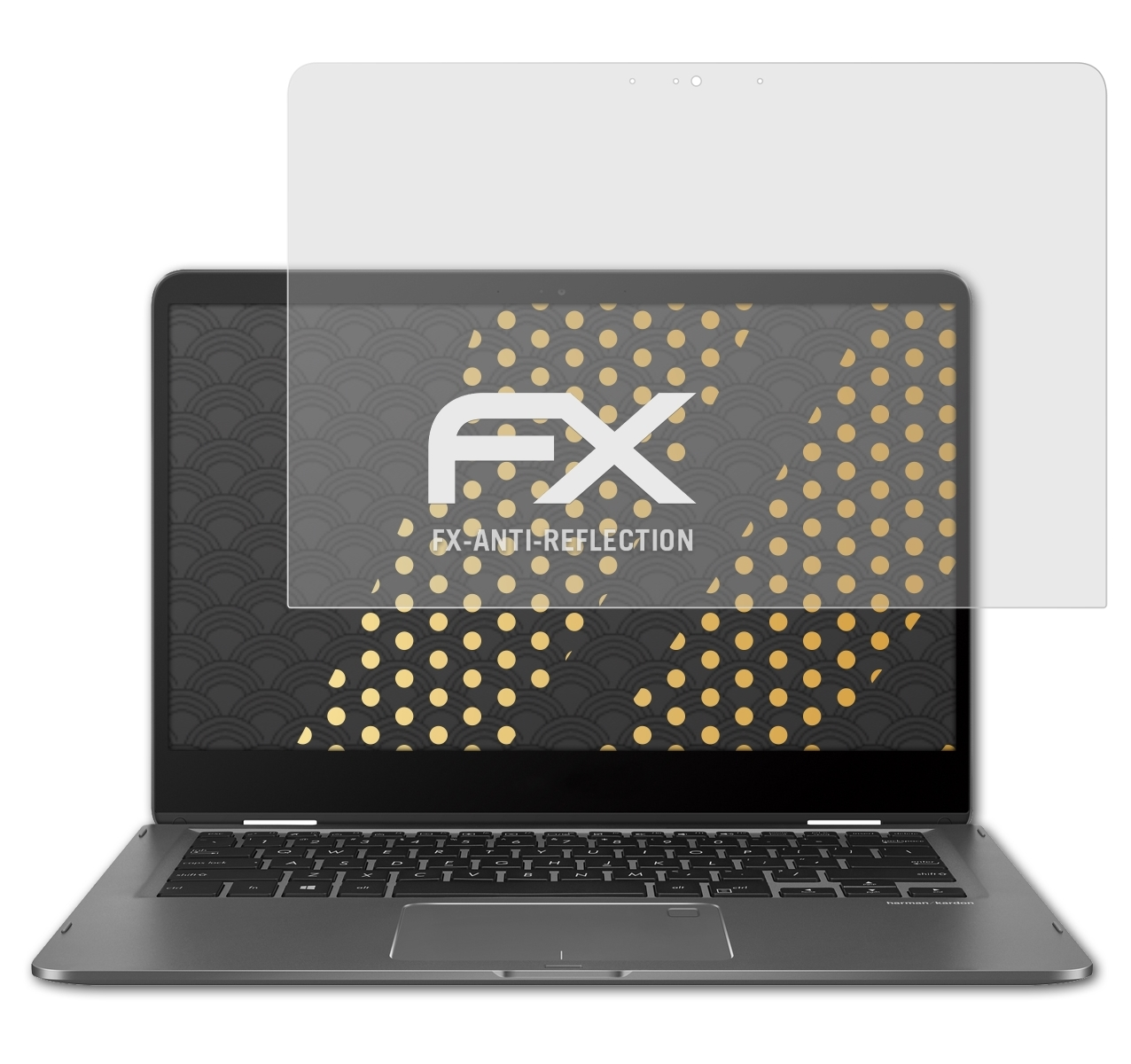 (UX461UN)) FX-Antireflex ATFOLIX 14 ZenBook 2x Flip Asus Displayschutz(für