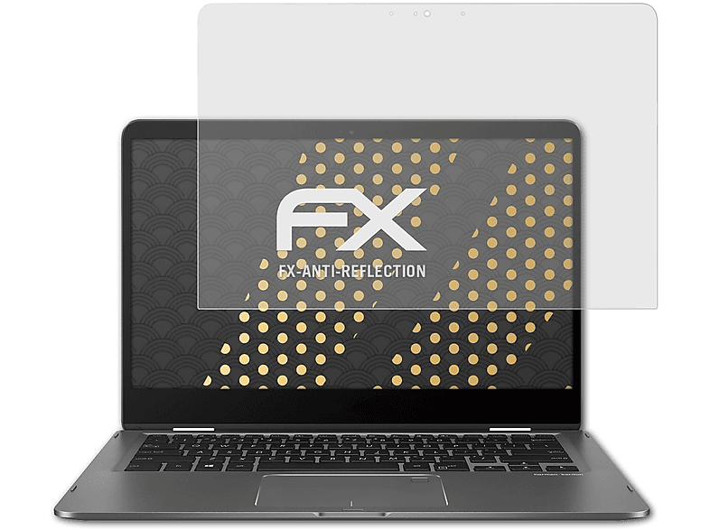 ATFOLIX Asus FX-Antireflex (UX461UN)) 14 2x Displayschutz(für Flip ZenBook