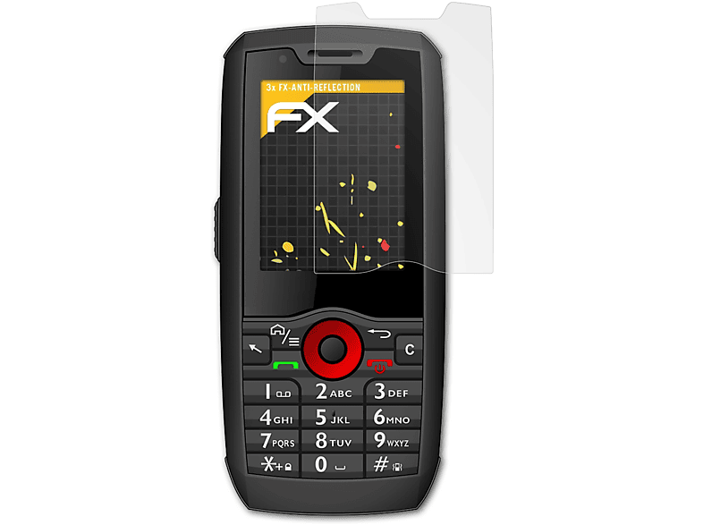 ATFOLIX 3x FX-Antireflex RugGear RG160) Displayschutz(für