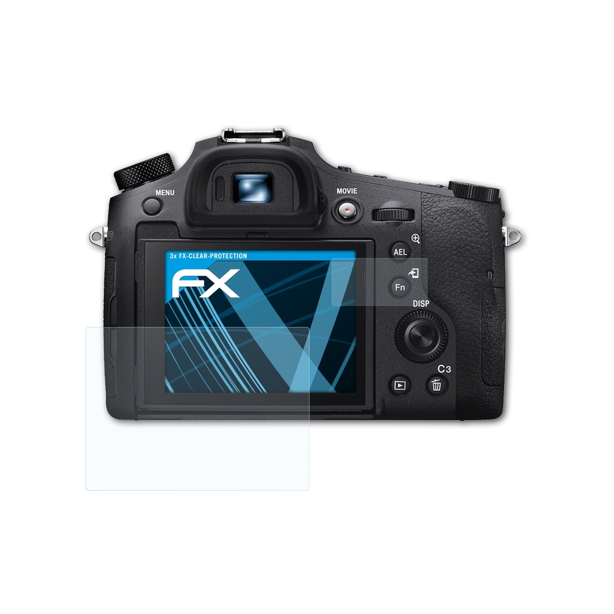 ATFOLIX 3x FX-Clear Displayschutz(für IV) DSC-RX10 Sony