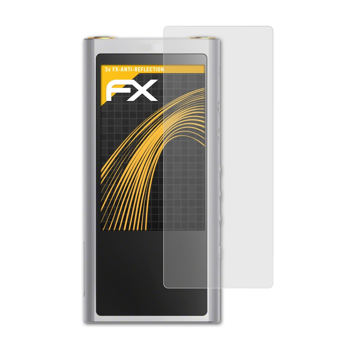 3x FX-Antireflex NW-ZX300) Displayschutz(für ATFOLIX Sony