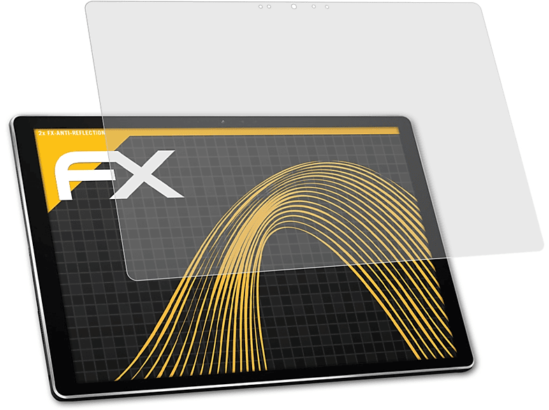 ATFOLIX 2x FX-Antireflex Displayschutz(für Asus Transformer 3 (T305CA))