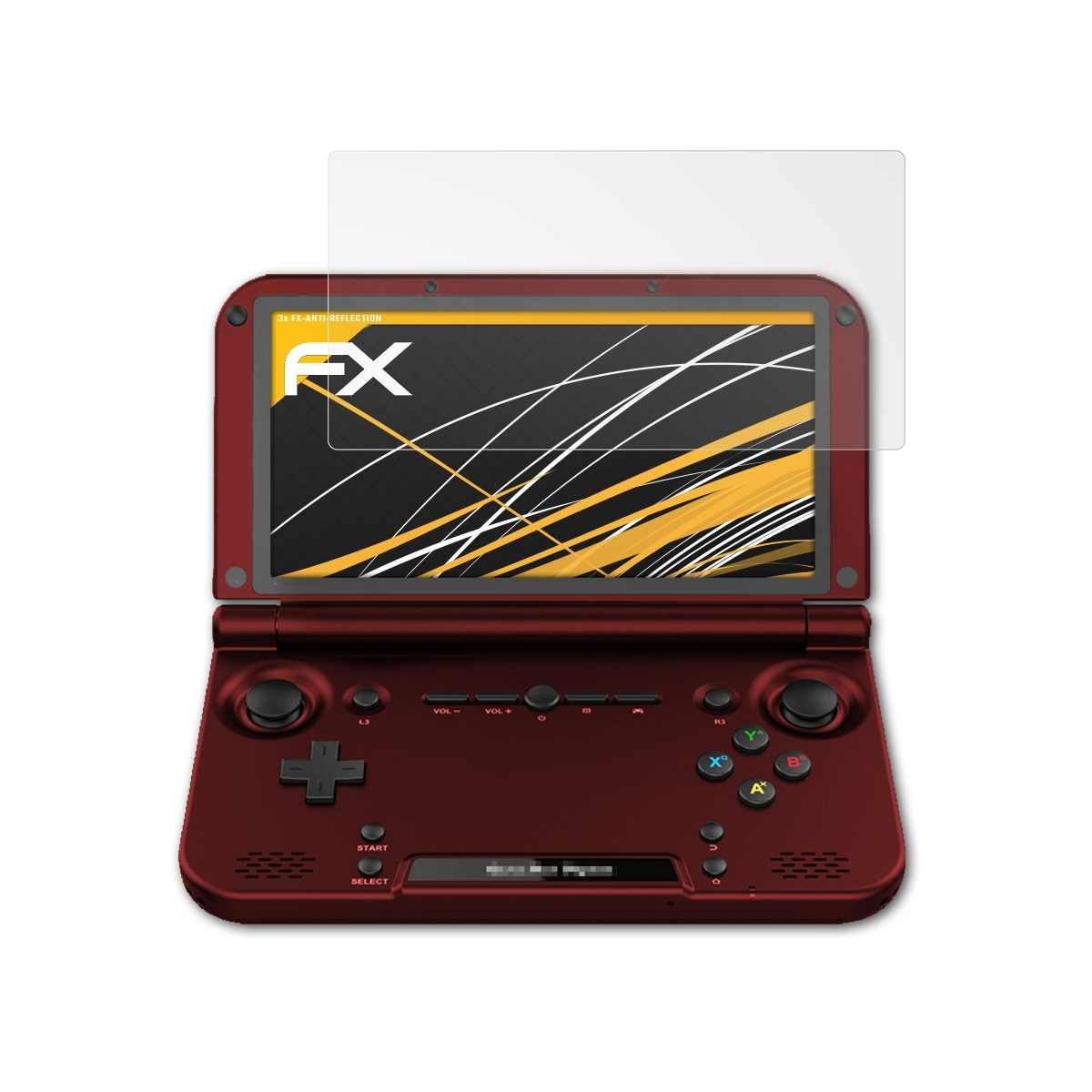 ATFOLIX 3x FX-Antireflex GPD Displayschutz(für XD)