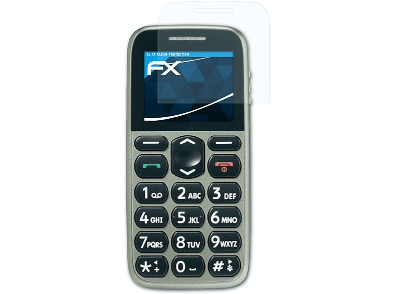 ATFOLIX 215) Doro Primo FX-Clear Displayschutz(für 3x