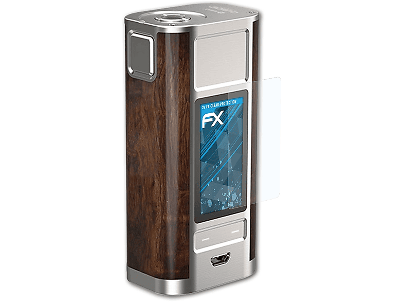 ATFOLIX 2x FX-Clear Displayschutz(für Joyetech Cuboid Tap) | Schutzfolien & Schutzgläser