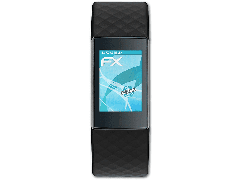 FX-ActiFleX Fitbit 3) Displayschutz(für 3x Charge ATFOLIX