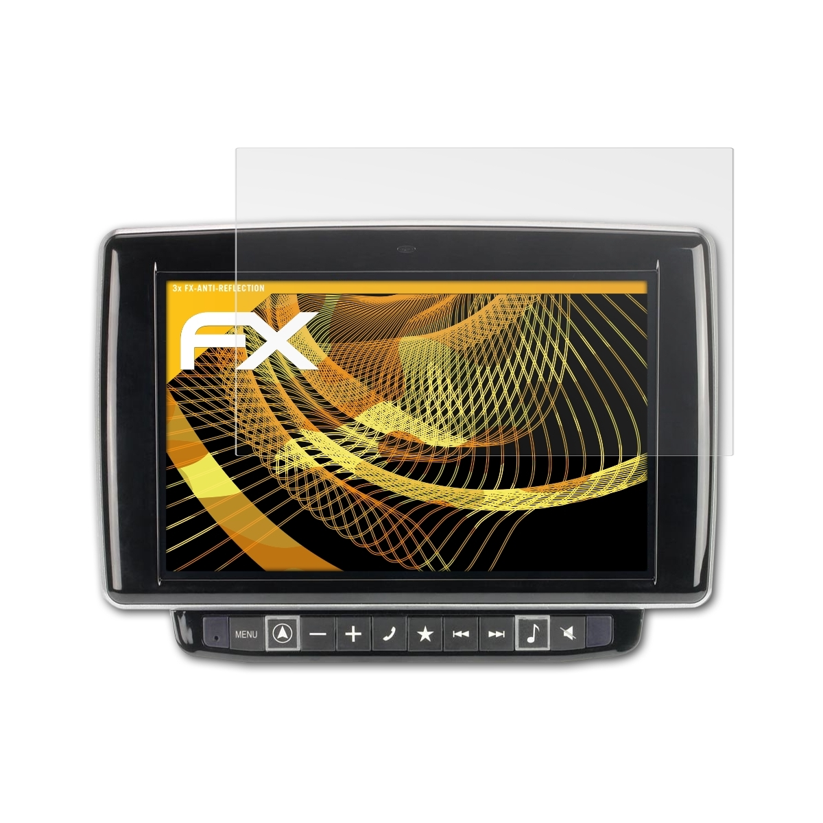 ATFOLIX 3x FX-Antireflex Alpine X901D-DU) Displayschutz(für