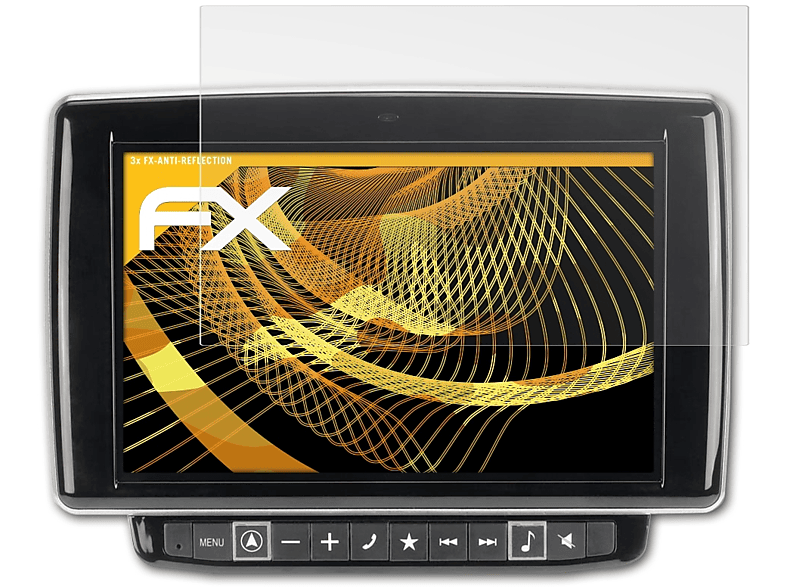 ATFOLIX 3x FX-Antireflex Displayschutz(für Alpine X901D-DU)