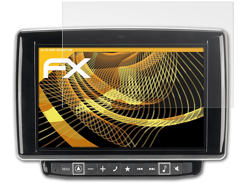 ATFOLIX 3x FX-Antireflex Alpine X901D-DU) Displayschutz(für