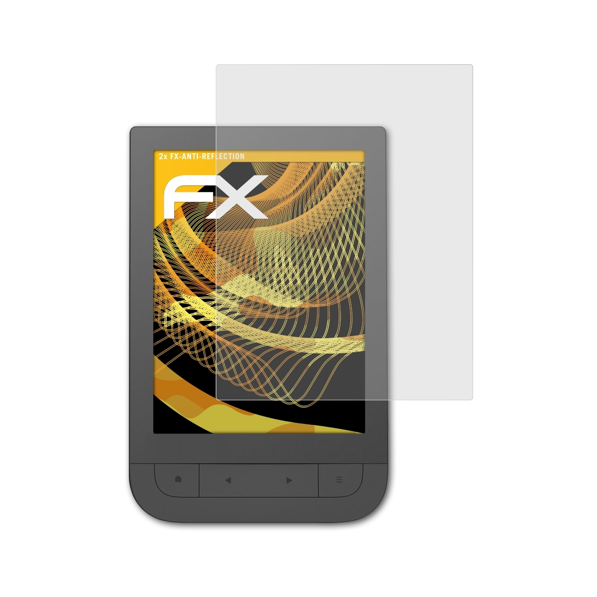 FX-Antireflex PocketBook ATFOLIX Displayschutz(für HD) Touch 2x