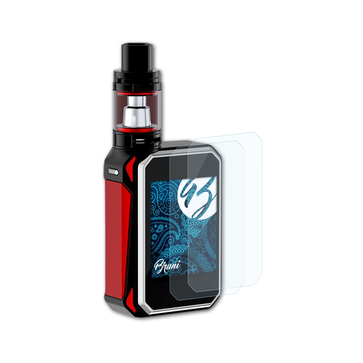 BRUNI 2x Basics-Clear Schutzfolie(für G-Priv) Smok