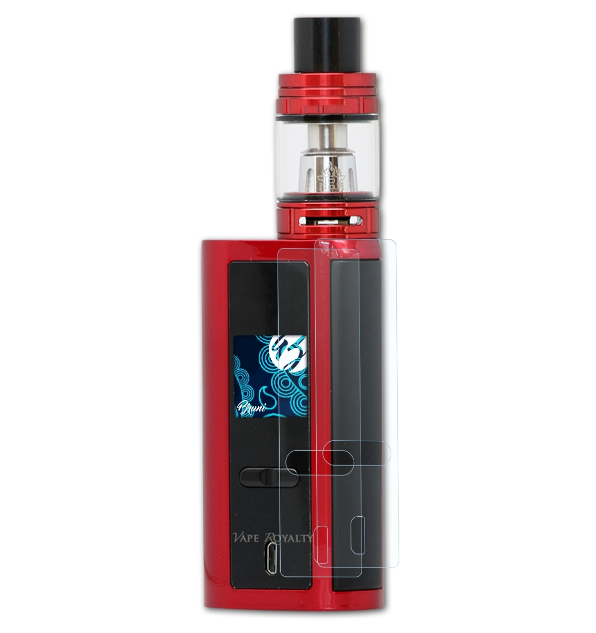 Smok GX2/4) Basics-Clear BRUNI 2x Schutzfolie(für