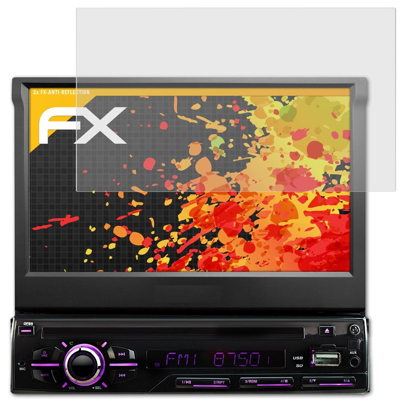 Xomax ATFOLIX 2x Displayschutz(für FX-Antireflex XM-DTSB928)