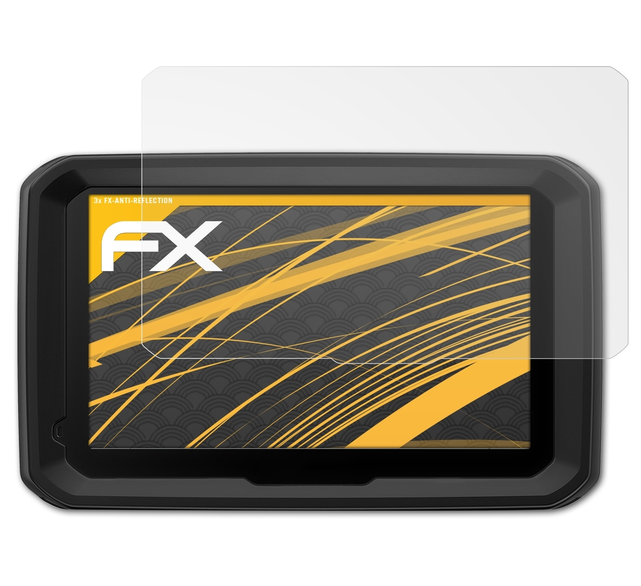 FX-Antireflex ATFOLIX Garmin 3x 580 LMT-D) dezl Displayschutz(für