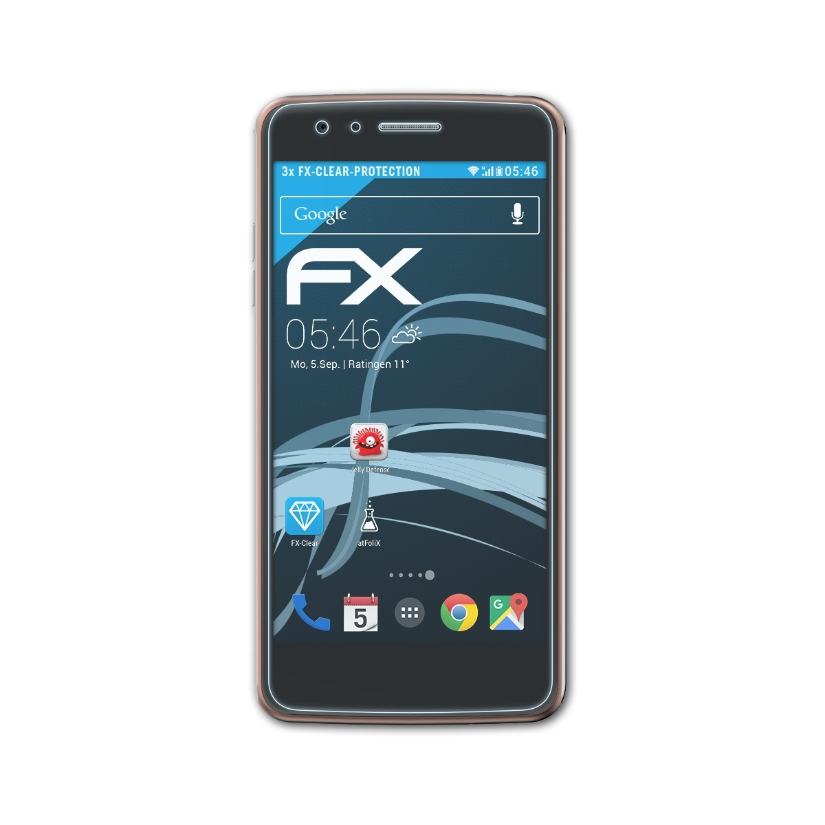 3x (LGX240)) K8 FX-Clear LG Displayschutz(für ATFOLIX
