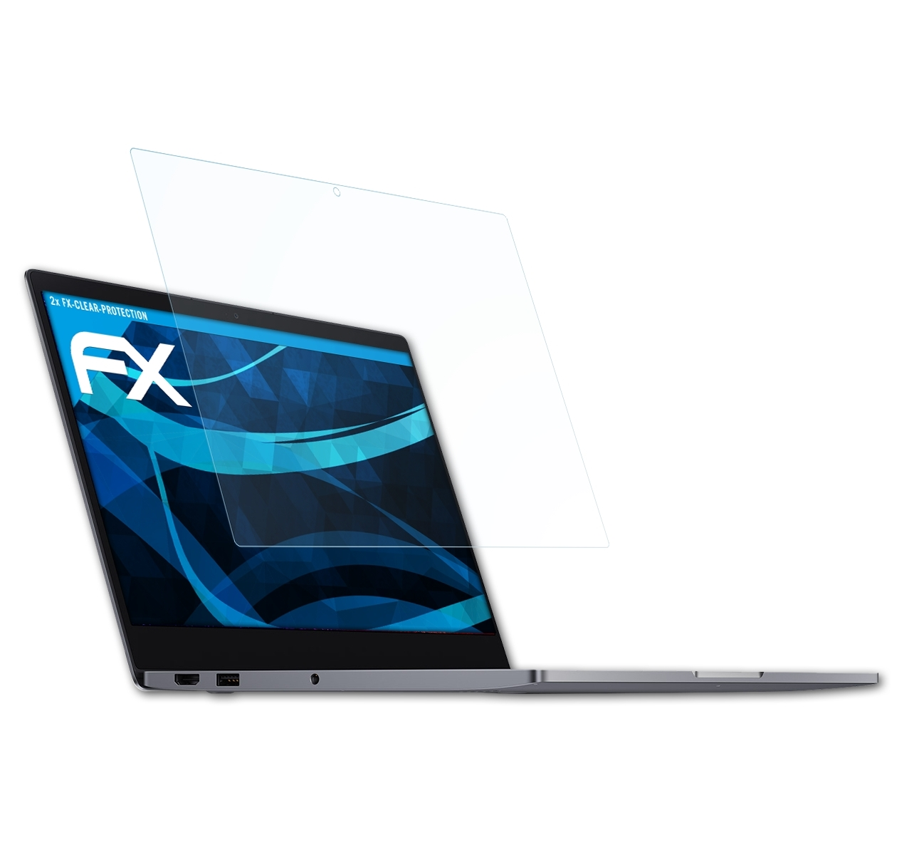ATFOLIX 2x FX-Clear 13.3) Mi Notebook Displayschutz(für Xiaomi Air