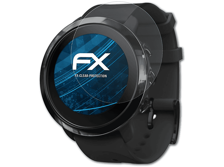 ATFOLIX 3x FX-Clear Displayschutz(für Suunto 3 Fitness)