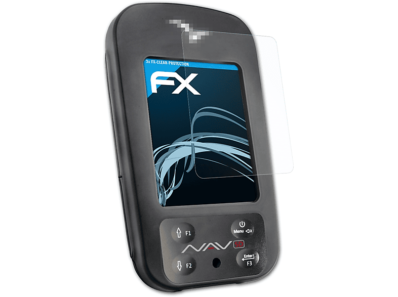 ATFOLIX 3x FX-Clear Displayschutz(für Flymaster Nav SD)
