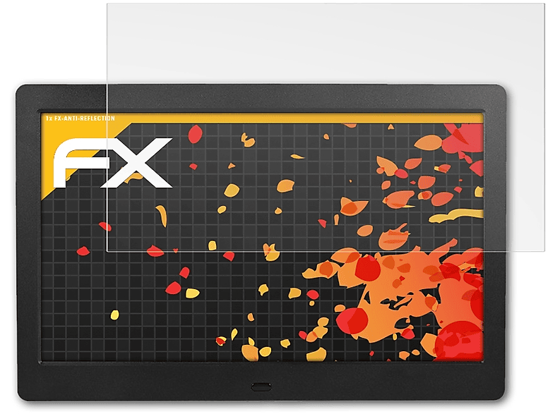ATFOLIX FX-Antireflex (1024x600)) 10 Andoer Digitaler Bilderrahmen Displayschutz(für Zoll
