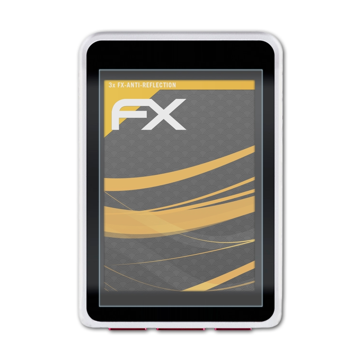 3x FX-Antireflex VDO ATFOLIX GPS) Displayschutz(für M7