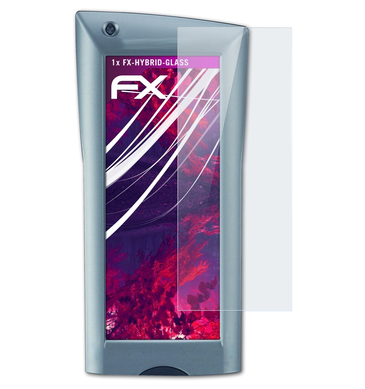 ATFOLIX Orderman Schutzglas(für Max2) FX-Hybrid-Glass