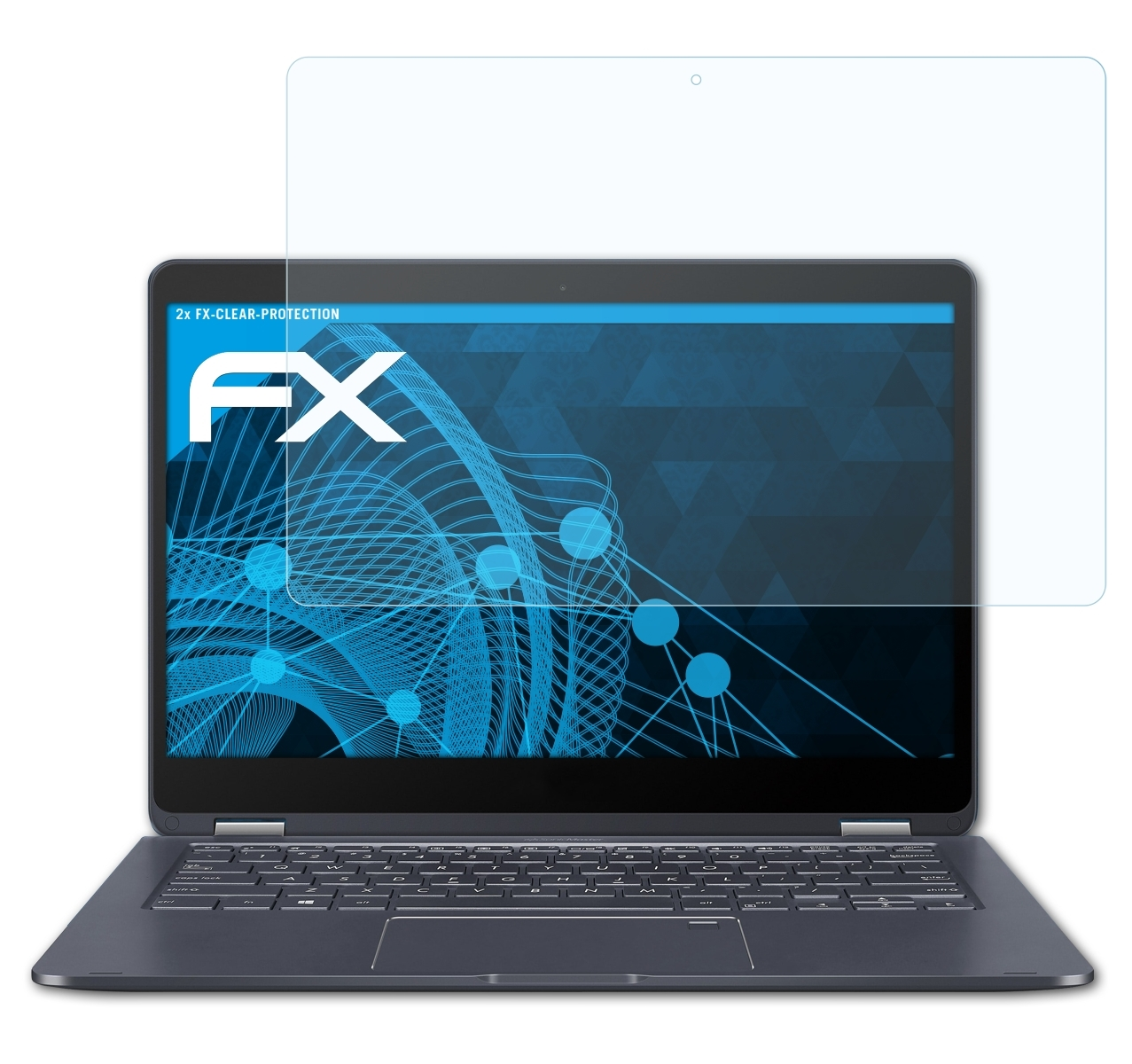 ATFOLIX 2x FX-Clear Displayschutz(für Asus NovaGo)