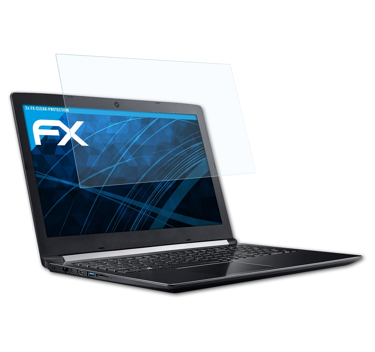 ATFOLIX 2x FX-Clear Acer (15,6 Displayschutz(für A515-51G Aspire inch)) 5