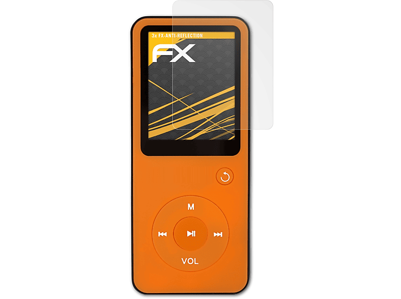 ATFOLIX 3x FX-Antireflex Displayschutz(für Bertronic BC 910)