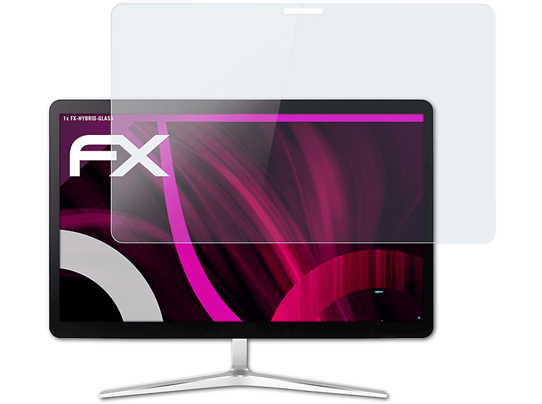 ATFOLIX FX-Hybrid-Glass Schutzglas(für Acer Aspire U27)