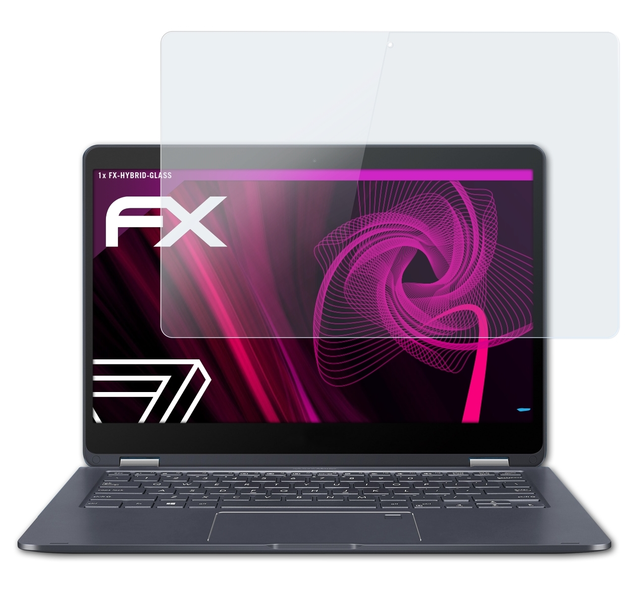 ATFOLIX FX-Hybrid-Glass Schutzglas(für NovaGo) Asus