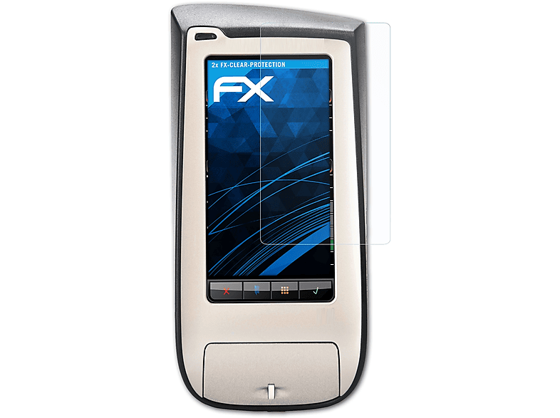 ATFOLIX 2x FX-Clear Displayschutz(für Orderman Sol)