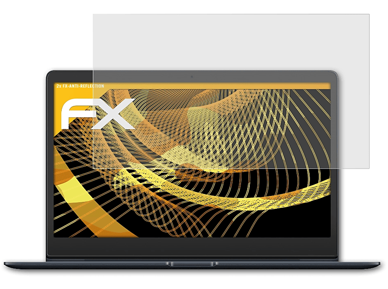 (UX331UAL)) Displayschutz(für FX-Antireflex ZenBook ATFOLIX 13 Asus 2x