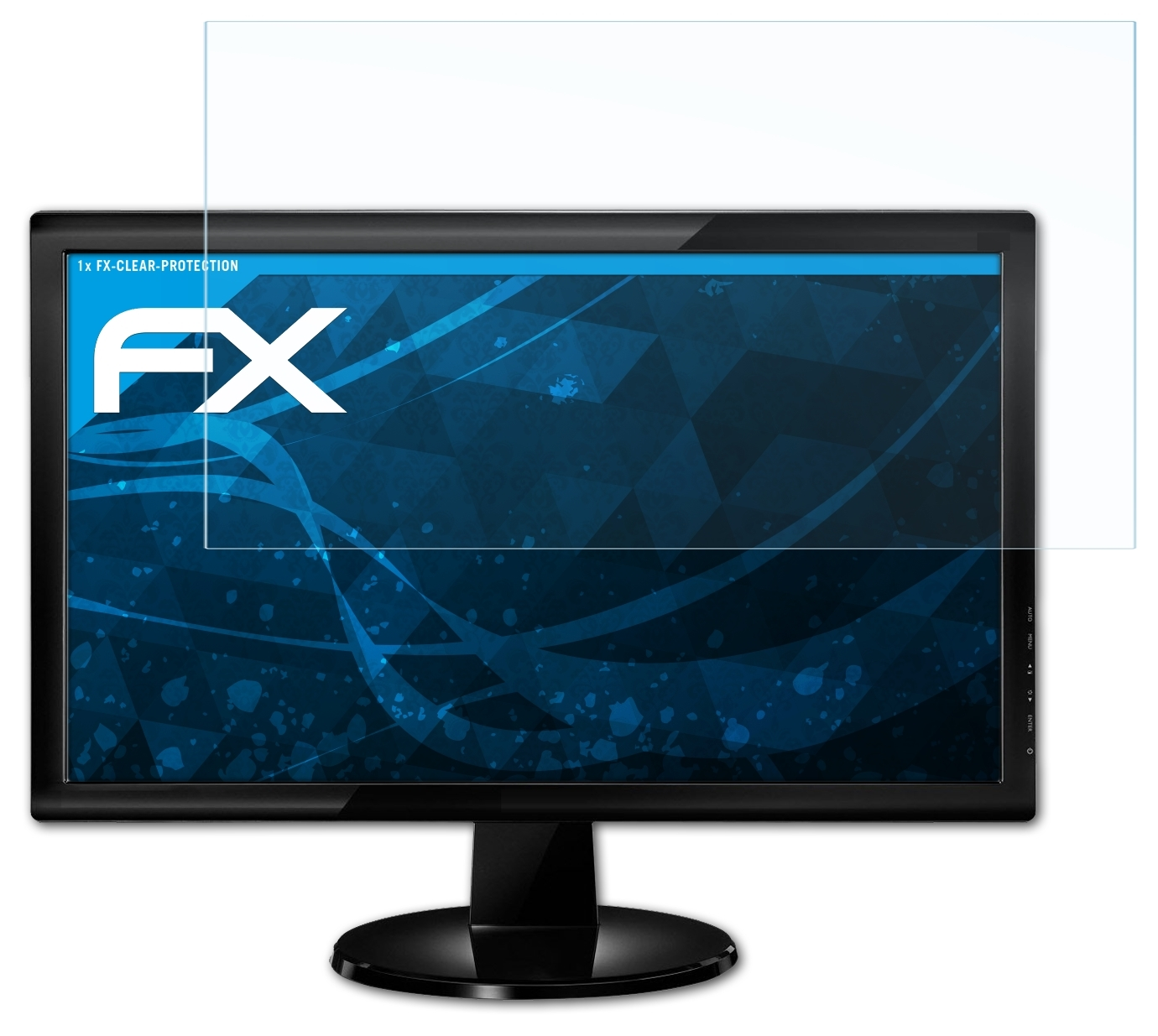 ATFOLIX FX-Clear GL2450) BenQ Displayschutz(für