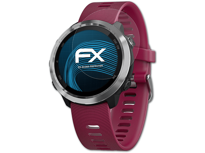 ATFOLIX 3x FX-Clear Displayschutz(für Garmin Forerunner 645)