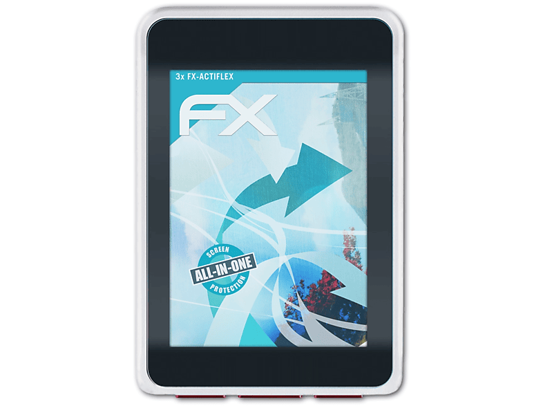 ATFOLIX M7 FX-ActiFleX GPS) Displayschutz(für 3x VDO