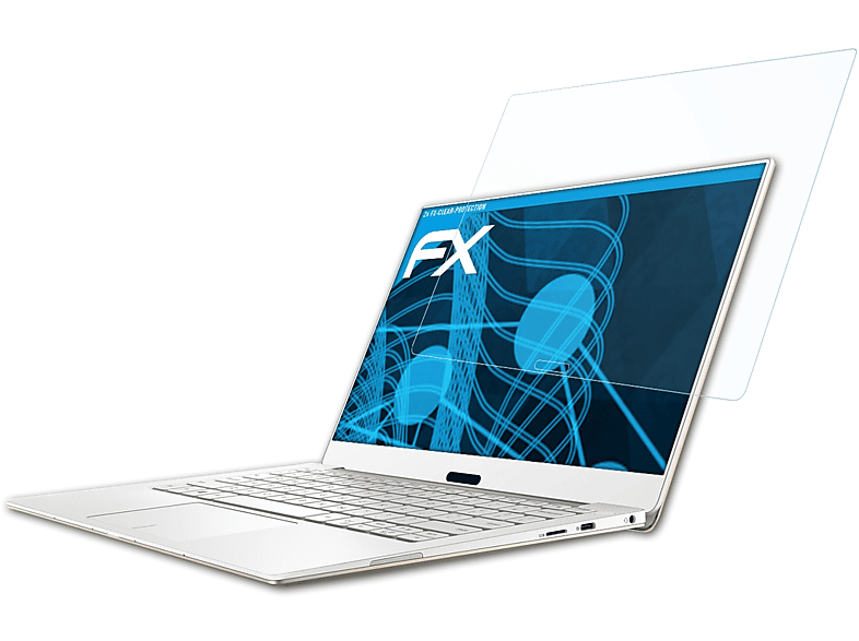 ATFOLIX FX-Clear Displayschutz(für (9370)) 13 XPS 2x Dell 2018