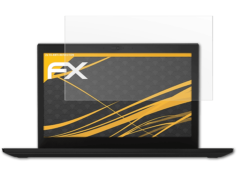 ATFOLIX 2x FX-Antireflex Displayschutz(für Lenovo ThinkPad X280)