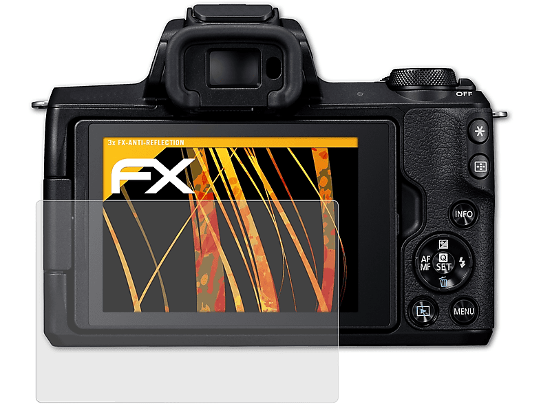 EOS FX-Antireflex 3x Canon Displayschutz(für ATFOLIX M50)