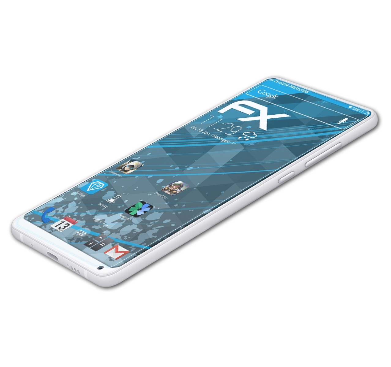 ATFOLIX 3x FX-Clear Displayschutz(für Xiaomi Mi Mix 2s)