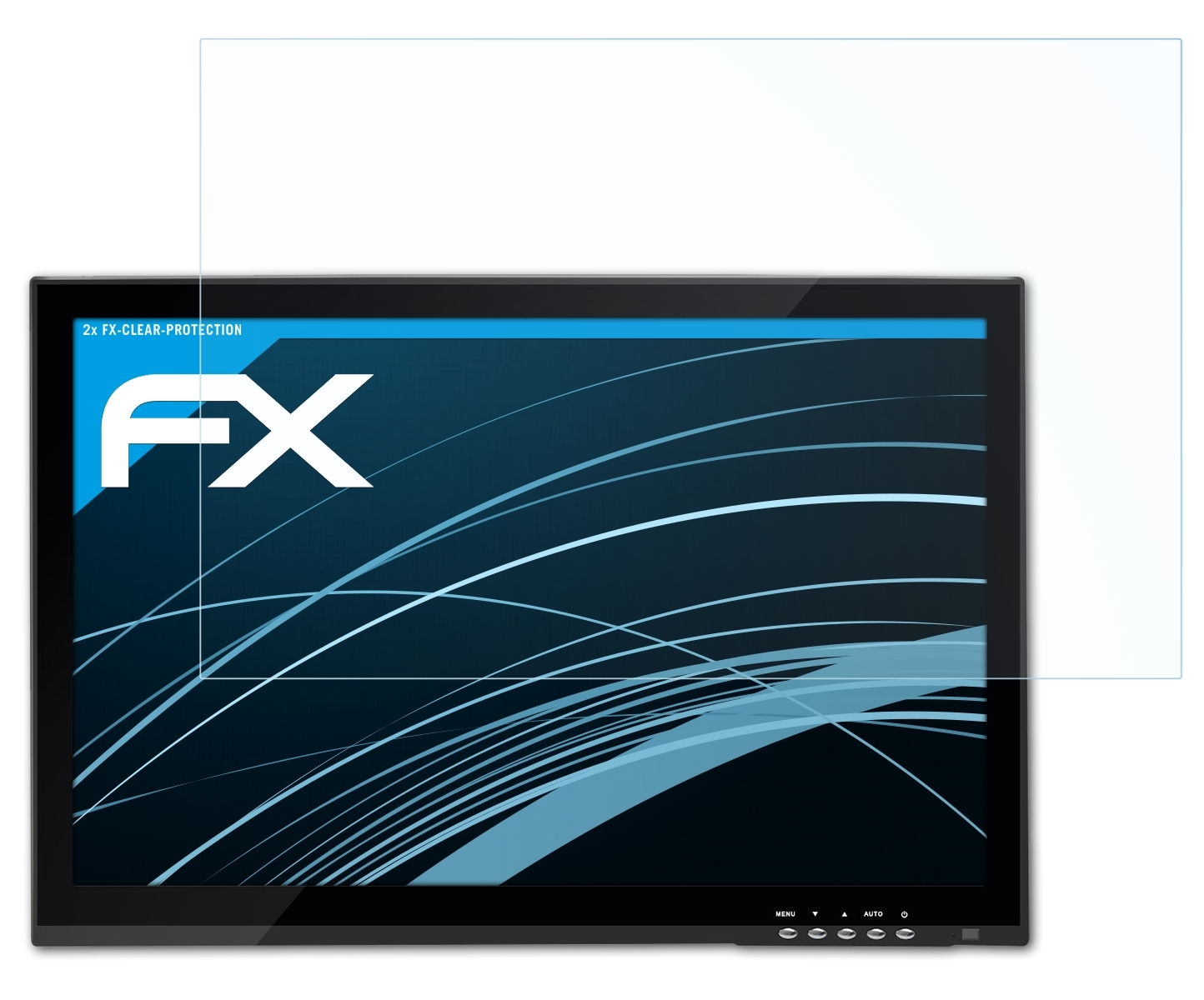 ATFOLIX 2x FX-Clear Huion GT-190S) Displayschutz(für