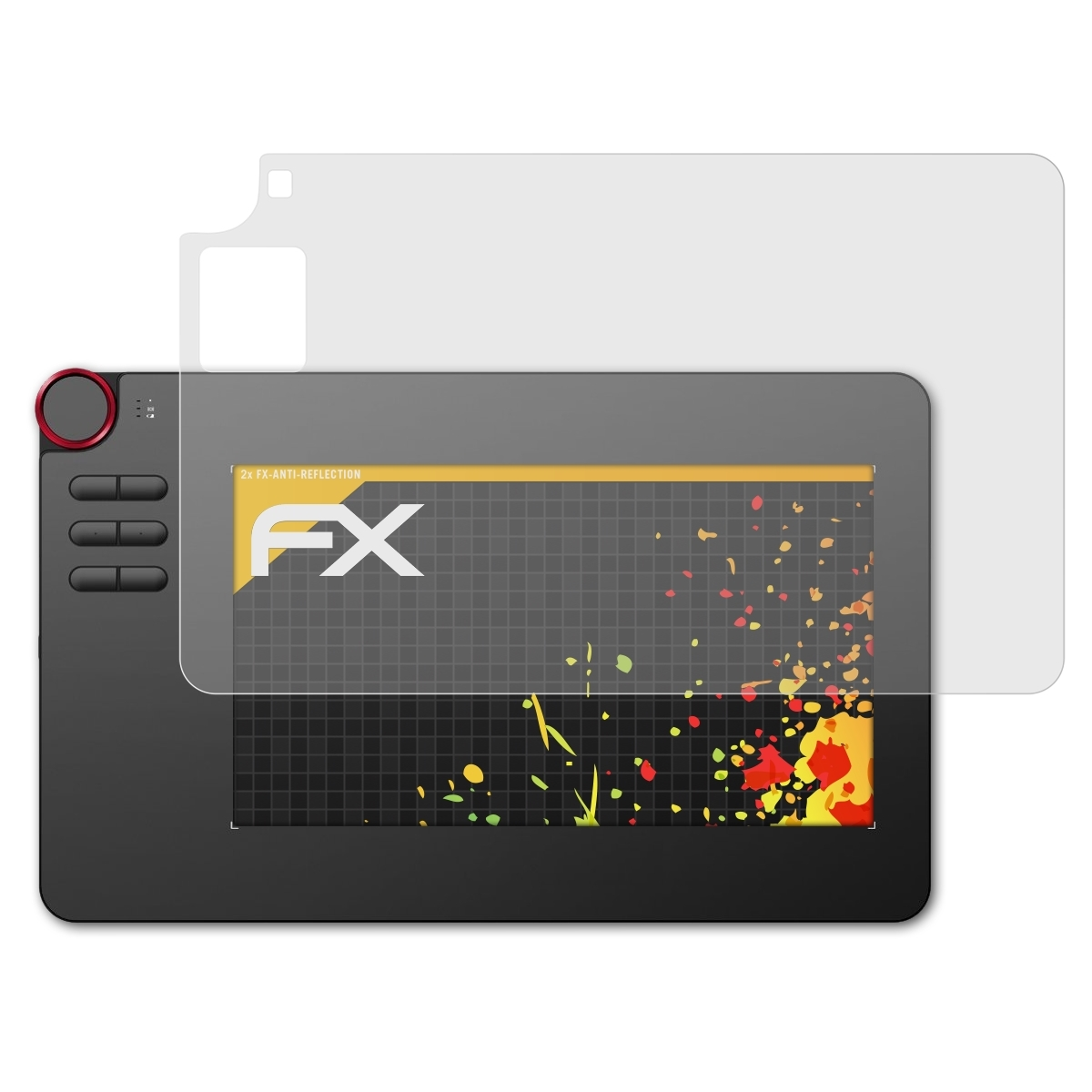 ATFOLIX 2x FX-Antireflex 03) XP-PEN Displayschutz(für Deco