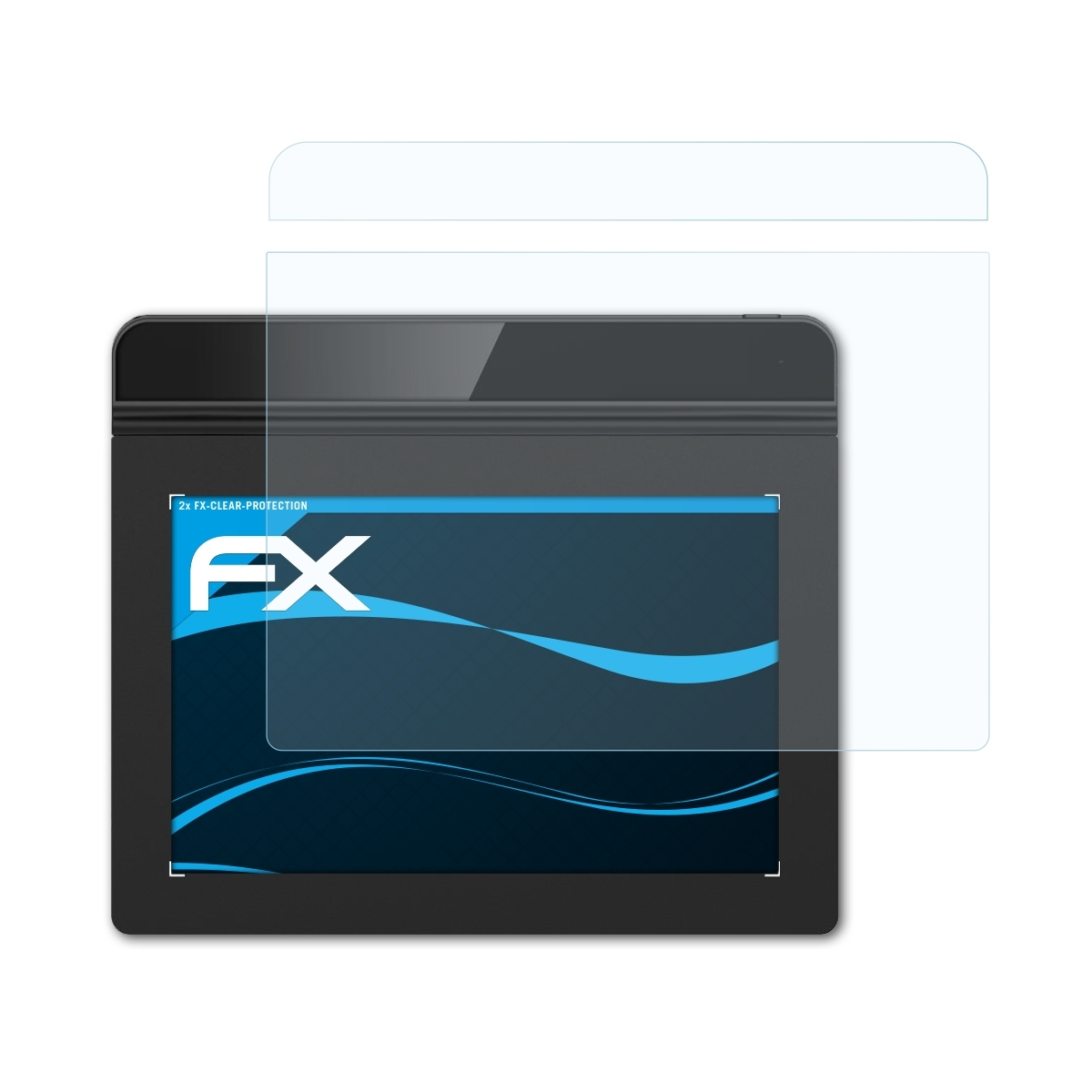 ATFOLIX 2x FX-Clear Displayschutz(für XP-PEN G640) Star