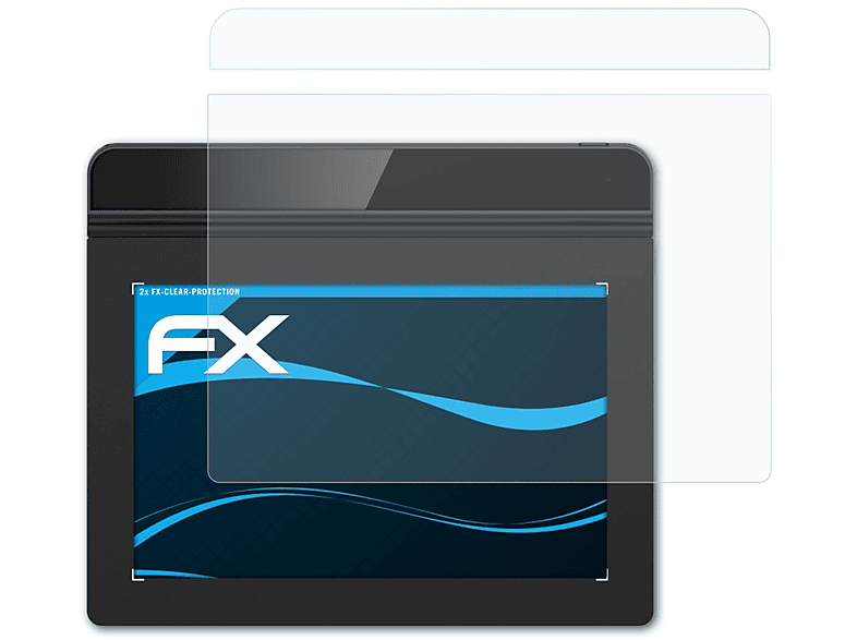 ATFOLIX 2x FX-Clear Displayschutz(für XP-PEN Star G640)