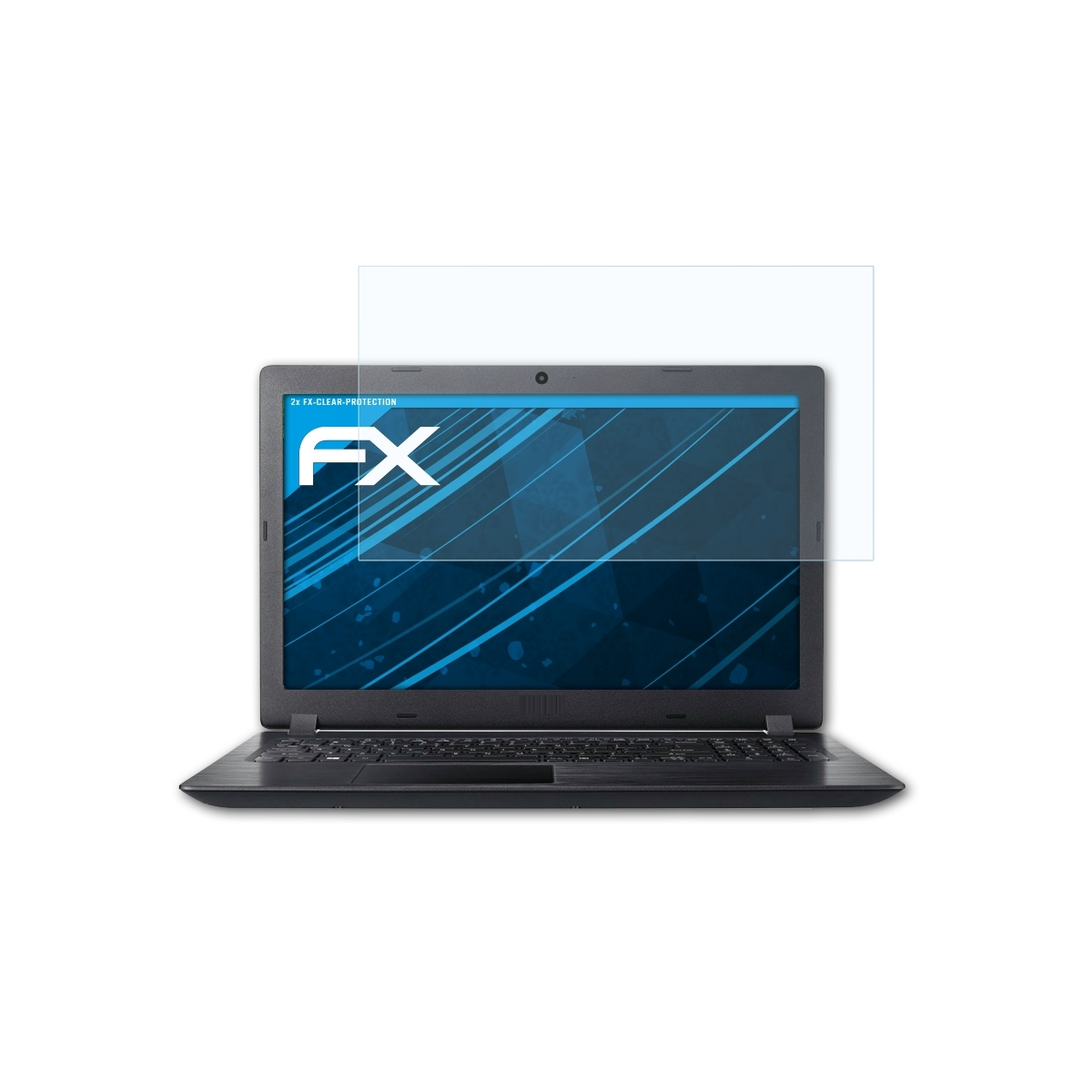 ATFOLIX 2x FX-Clear 3 A315-21 Aspire (15,6 Displayschutz(für Acer inch))