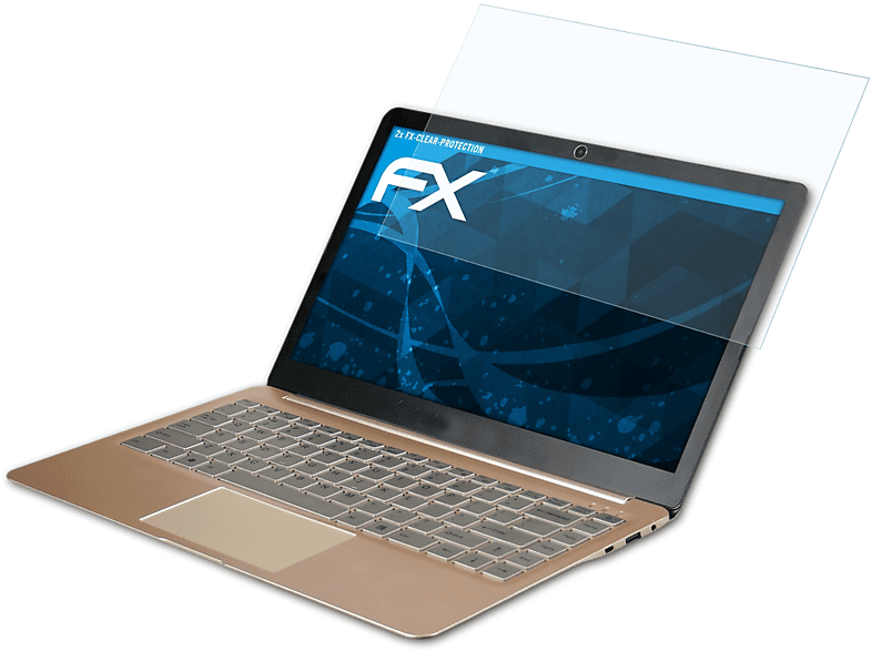 Displayschutz(für 2x Edge FX-Clear 13) Mediacom SmartBook ATFOLIX