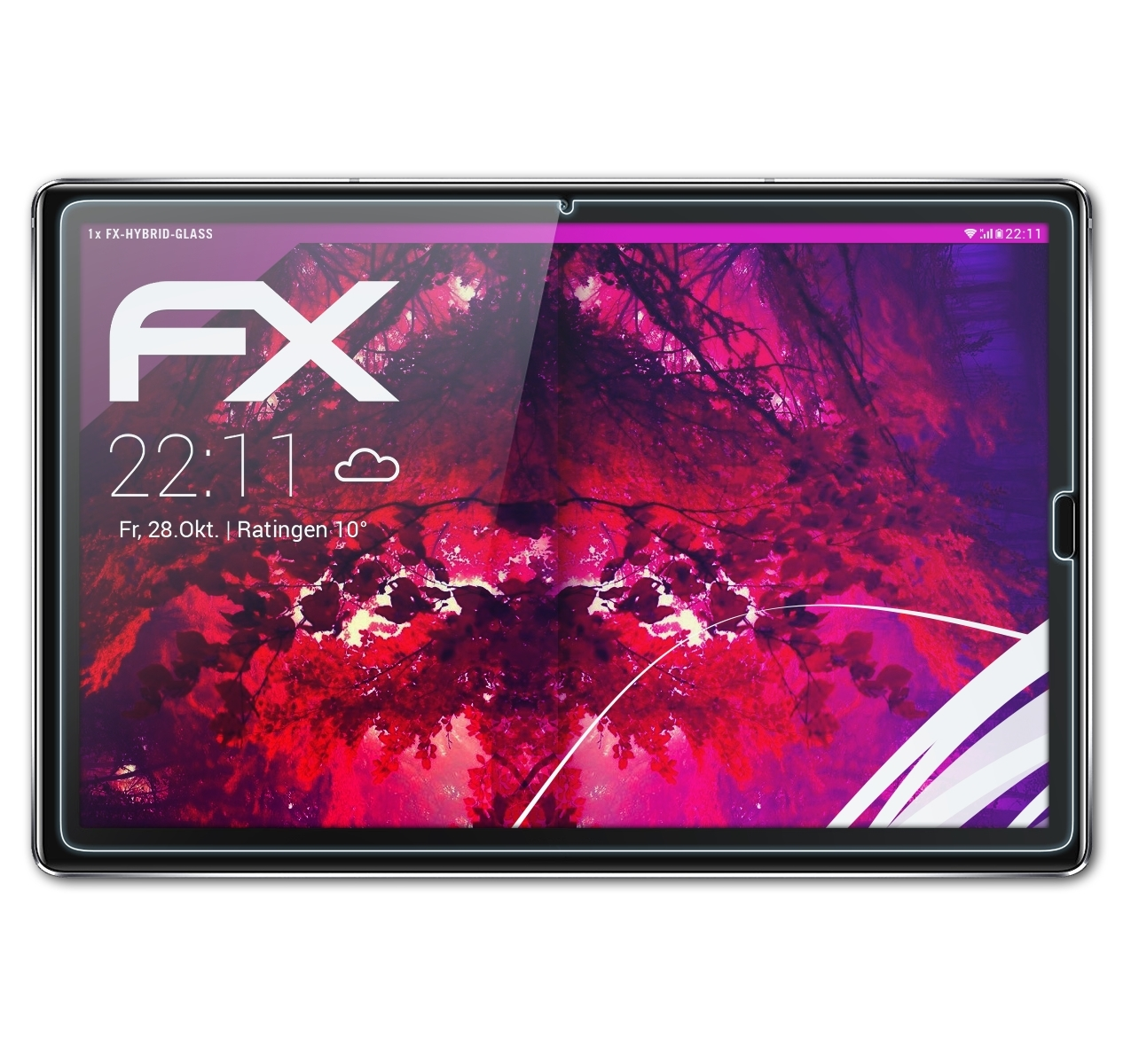 Schutzglas(für Pro) M5 Huawei FX-Hybrid-Glass MediaPad ATFOLIX