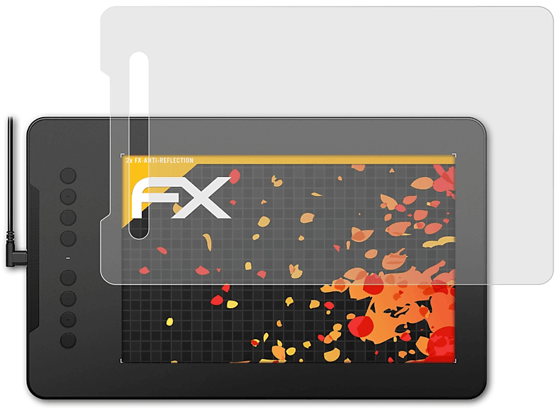 Lieferung zum Direktimportpreis ATFOLIX 2x FX-Antireflex Displayschutz(für XP-PEN Deco 01)