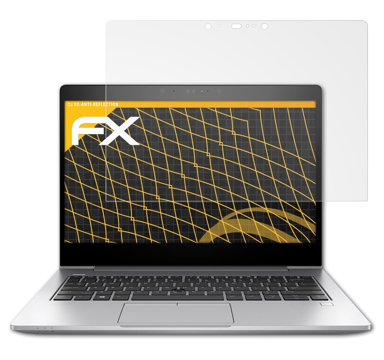 ATFOLIX 2x FX-Antireflex Displayschutz(für G5) 830 EliteBook HP