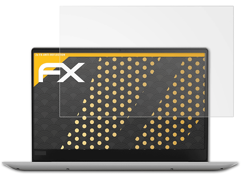ATFOLIX 2x FX-Antireflex Displayschutz(für Lenovo IdeaPad 320S (13,3 inch))
