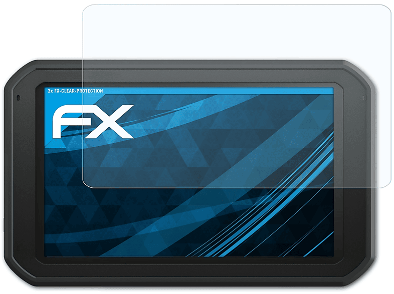 ATFOLIX 3x FX-Clear Displayschutz(für Garmin dezl 780 LMT-D)